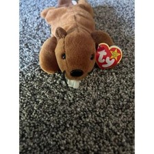 Ty Beanie Babies Bucky The Beaver
