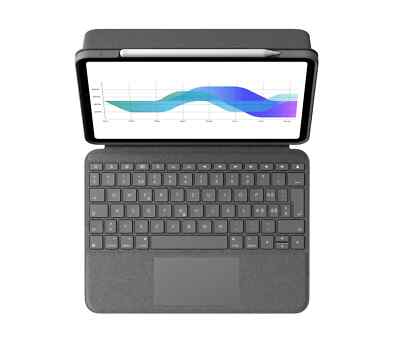 Logitech Folio Touch Tastatur-Case für für iPad Pro 11 Zoll 1., 2., 3., 4. Gen.