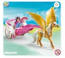 Playmobil 5143 Pegasus Carriage Release Year 2011 NEW