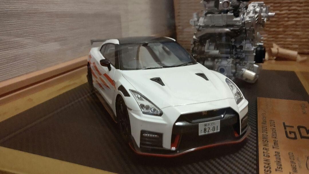 Kusaka Engine Nissan GT-R NISMO 1/18 2020 Tsukuba Time Attack NEW 