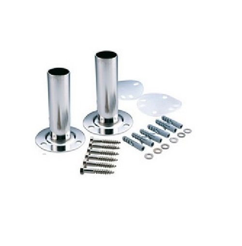 Pack Anclaje Pletina Astral para escaleras de piscinas. D.43mm.