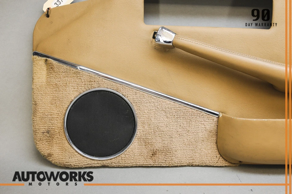 93-94 Jaguar XJS Series 3 conversível frente direita painel interno da porta acabamento AFW fabricante de equipamento original - Imagem 2 de 4