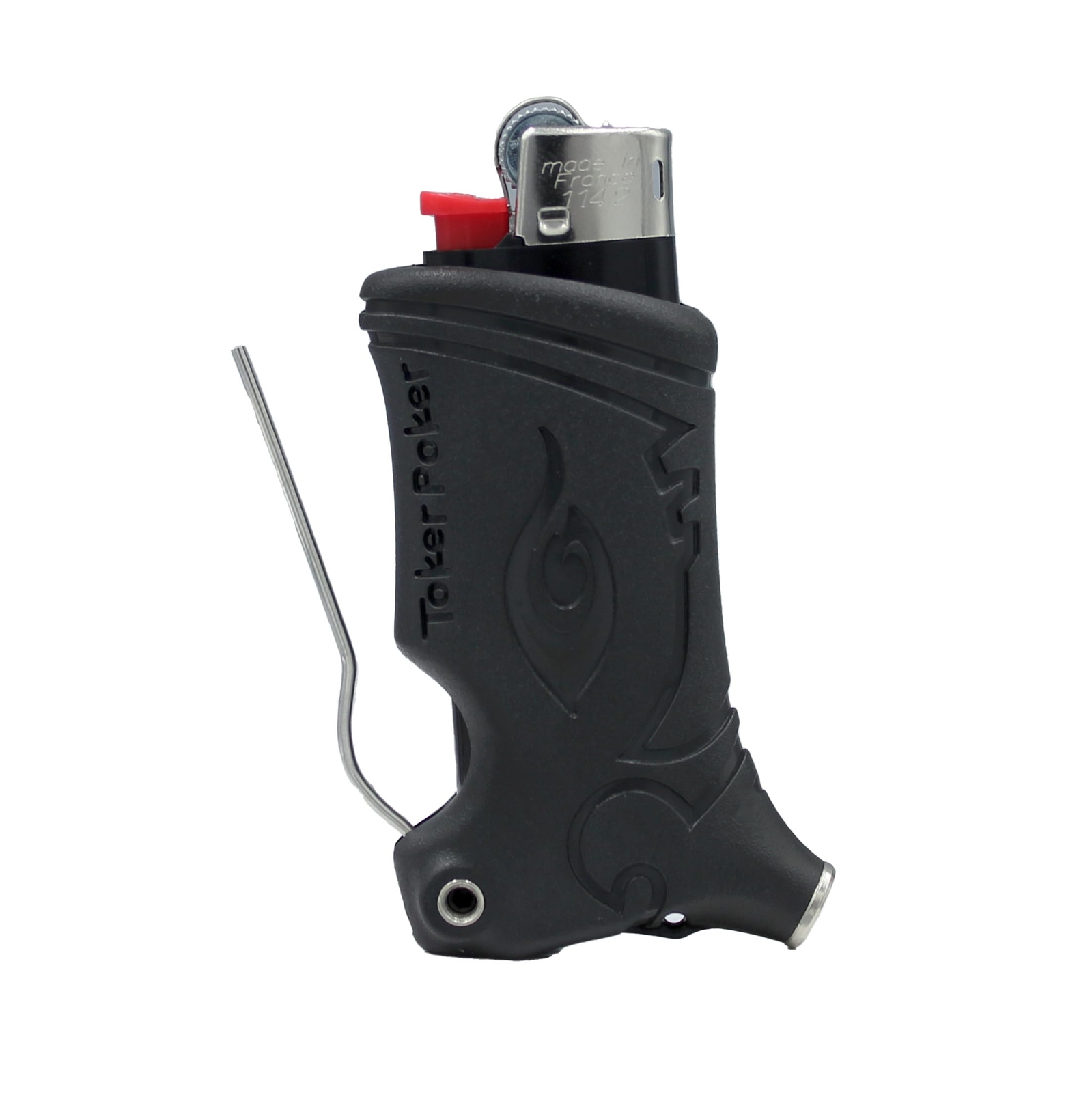 Mini Bic Keychain Lighter Case Multi Tool Of Camping And Other black