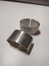 Serviettenringe Duckstein rot Edelstahl Logo Duckstein Bier