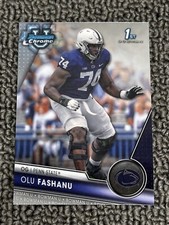2023 Bowman Chrome U ~ Olu Fashanu ~ 1st Pre Rookie ~ 122 ~ Penn State