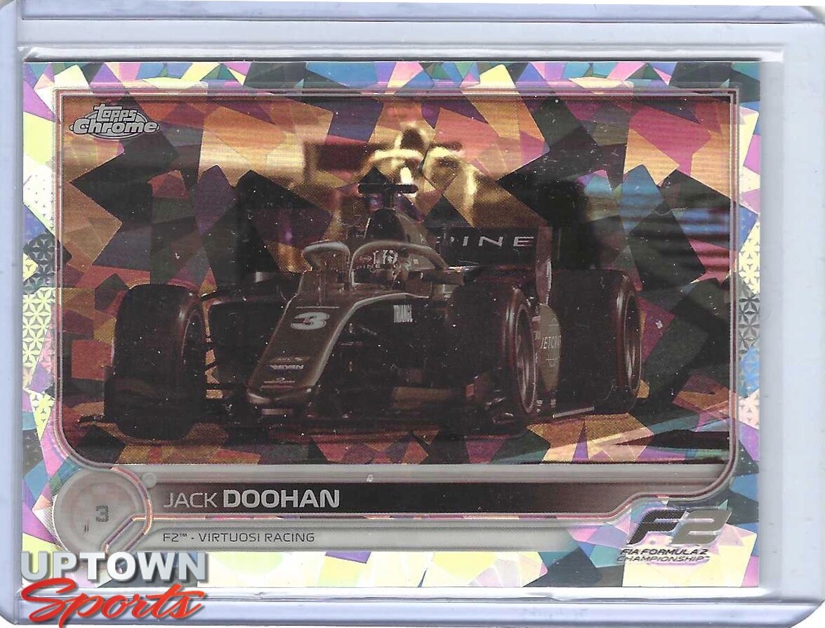 2022 Topps Chrome Sapphire F1 Formula 1 Jack Doohan Sepia #24/100 Card  #131