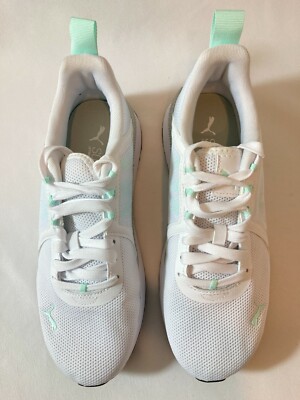 PUMA Women's L Pacer Net Cage Soft Foam Shoes White ~ Various Sizes 