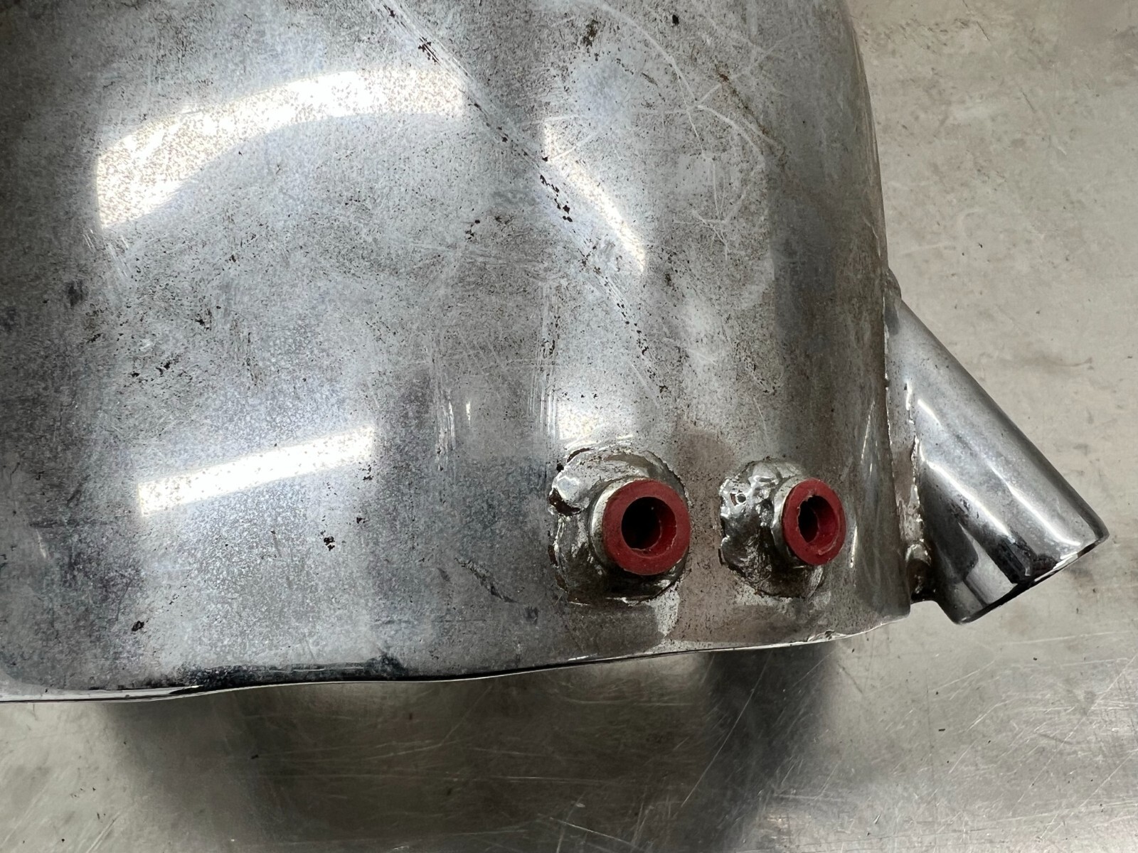 Harley Davidson Shovelhead Panhead Horseshoe Oil Tank Wrap OEM E1130 eBay