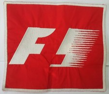 TOPPA PATCH RACING RICAMATA RICAMO FORMULA 1 F1 CUCIRE ADATTA A TUTA KART PILOTA