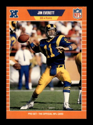 1989 Pro Set #199 Jim Everett