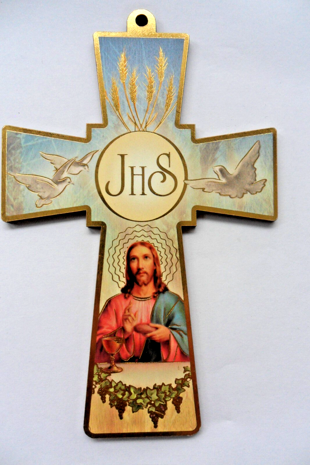 1st Holy Communion/ Confirmation  wall cross Mdf 13cm x 9cm