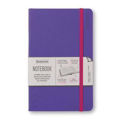 Bookaroo Notebook A5 Journal Purple
