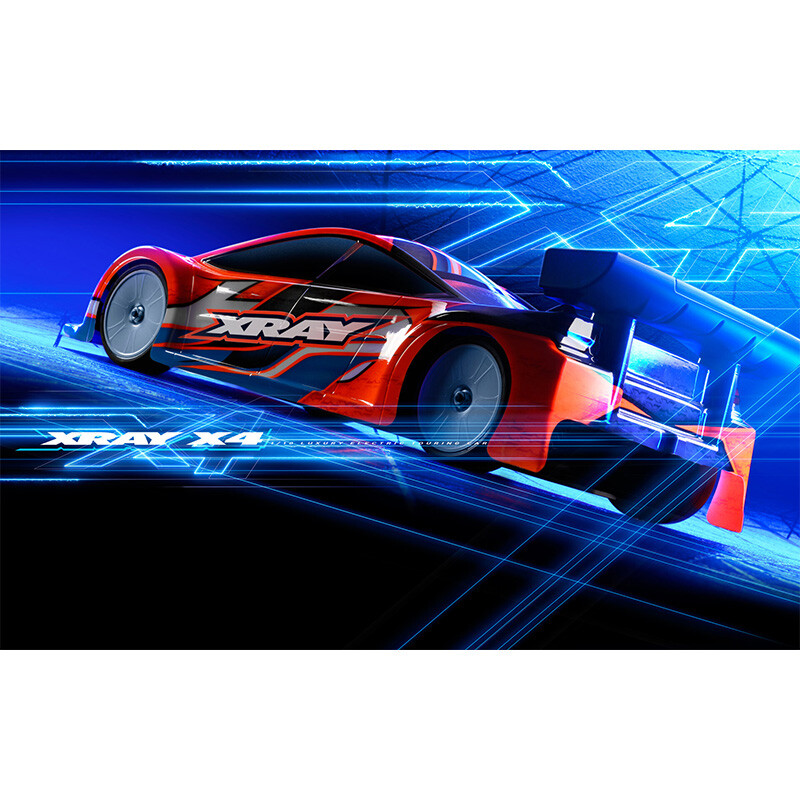 Xray X4 2024 Luxury 1/10 EP Touring RC Car Kit Aluminum Flex Edition #XR-300039