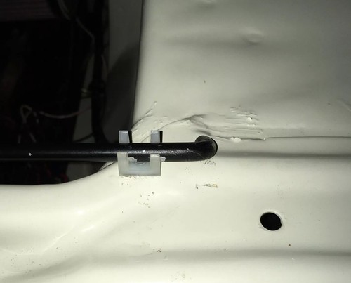 Ford Mk2 Escort Bonnet Rod Stay Clip All Models 1975-1980 Race Rally GRP4 - Picture 2 of 4