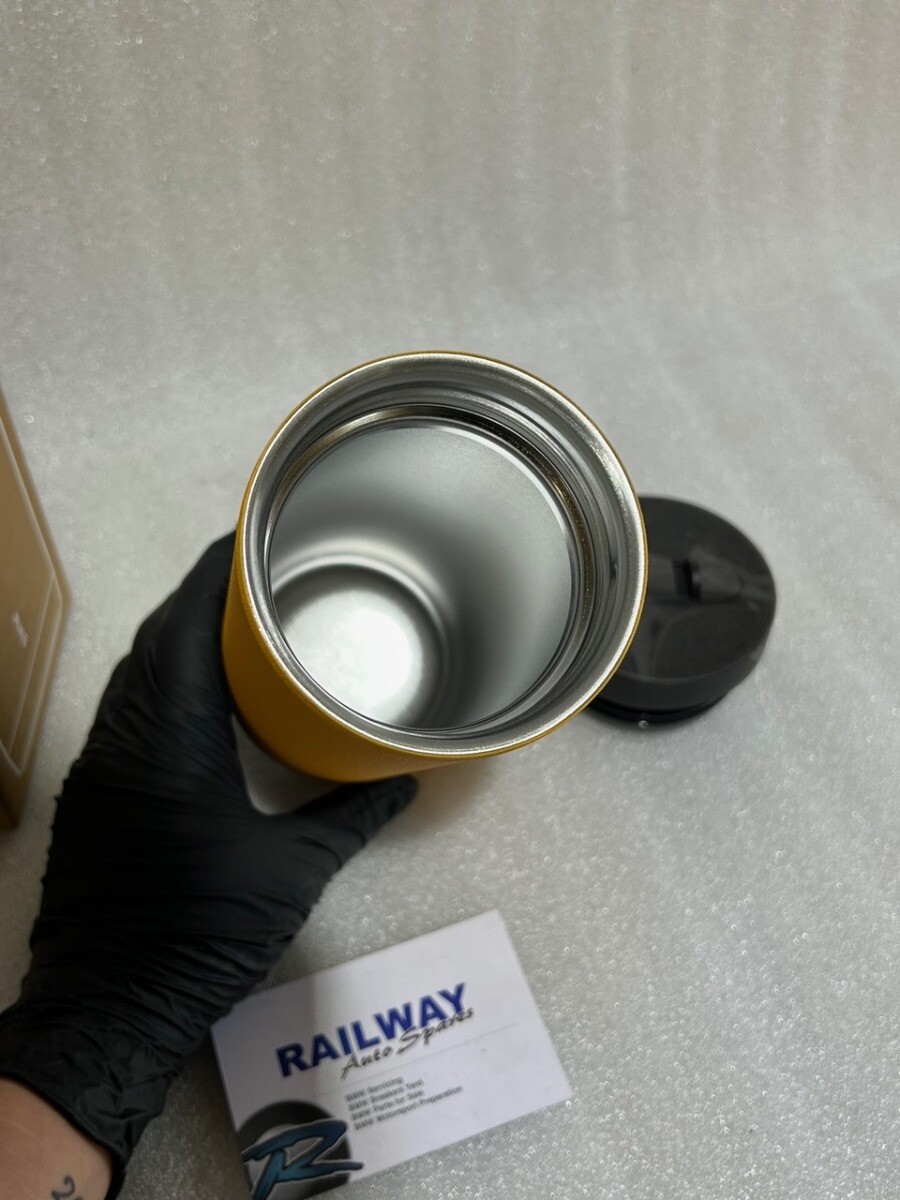 BMW THERMO MUG LARGE SPORT CUP BOTTLE NEW GENUINE BMW MINI 