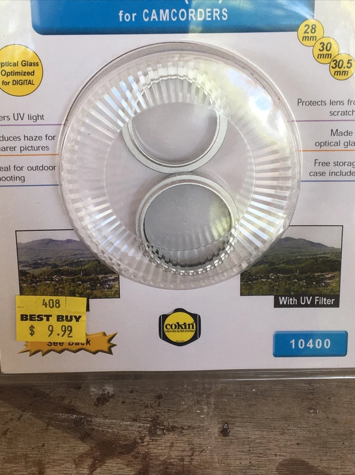 Cokin UV Filters 28mm/30mm/30.5mm with Storage Case - Image 4 of 4