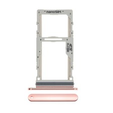 Replacement Nano Sim Card  Micro SD Card Tray For LG Velvet - Illusion Sunset