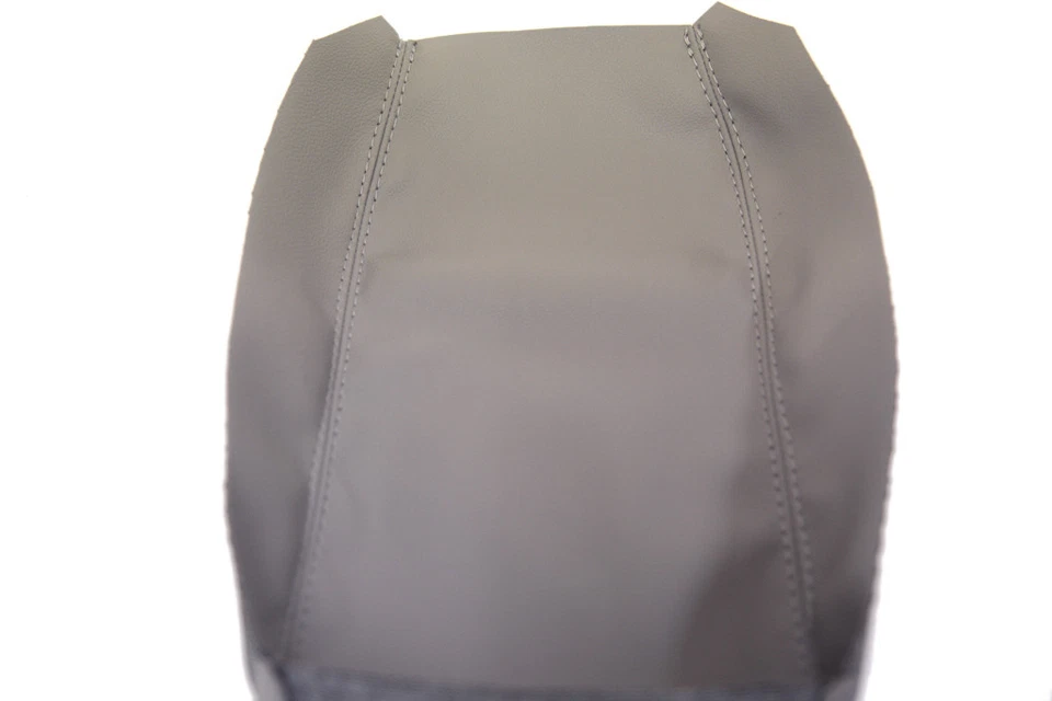 Fits 98-05 Volkswagen Passat Synthetic Leather Armrest Center Console Cover Gray - Image 2 of 2