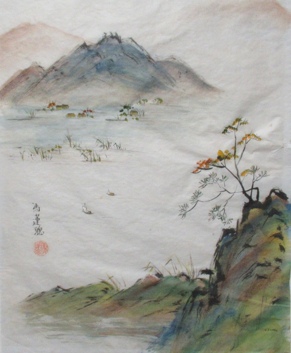 Chinese Paintings Su Fung-Nan 中国画 アート 美術