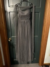 Jenny Yoo Annabelle Convertible Tulle Column Dress Size 4 Bridesmaid Dress