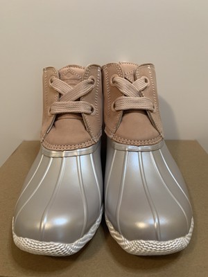 rose duck boots