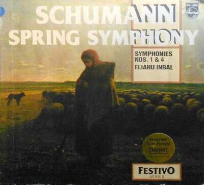 Schumann*, Eliahu Inbal - Spring Symphony / Symphonies N LP Vinyl