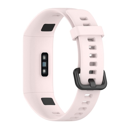 Soft Silicone Strap Wristband Band for Band 4/Honor Band 5i (Pink) - Zdjęcie 5 z 8