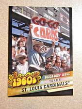 2020 TOPPS #DB-25 DECADES BEST TEAMS ST. LOUIS CARDINALS BLACK 099/299