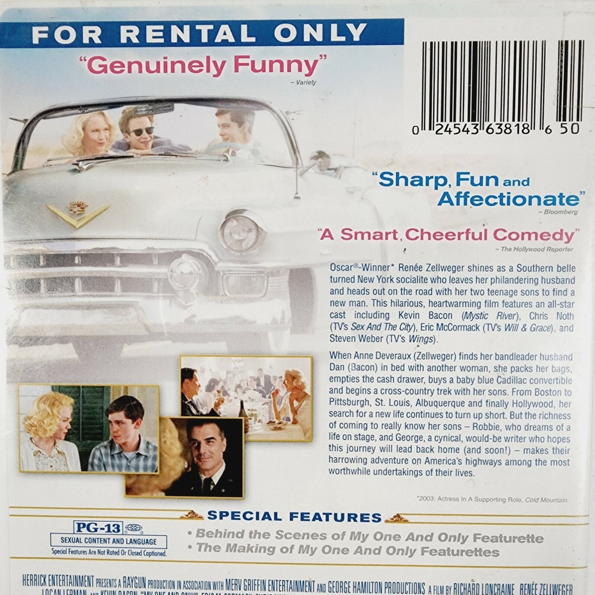 その他 Mcluhan's Wake [DVD] My One And Only (Rental Ready) Renee Zellweger Kevin Bacon