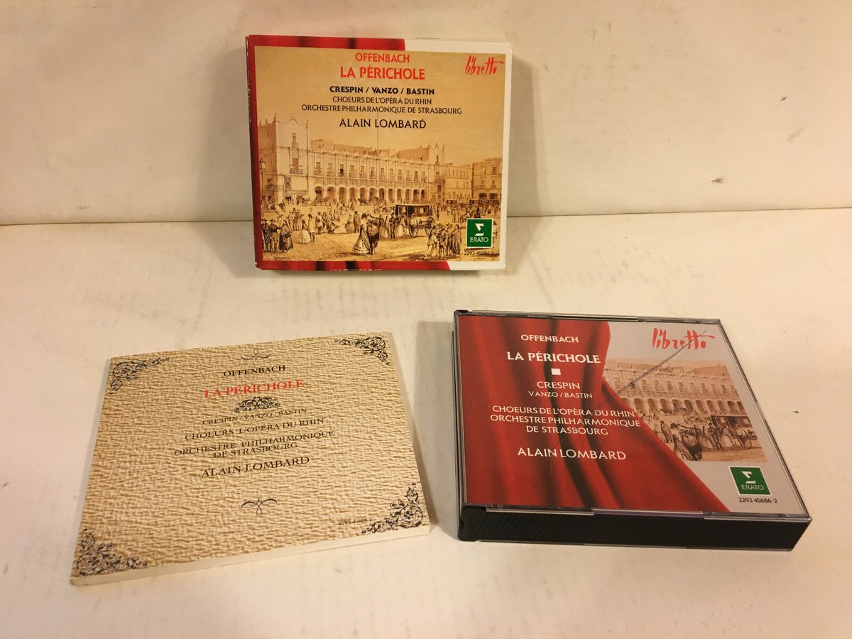 【中古】 La Perichole J．Offenbach ,Lombard OFFENBACH: La Perichole 2CD Set LOMBARD Crespin/Vanzo/Bastin