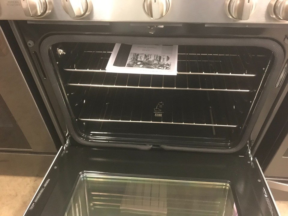 Cafe CGB500P2MS1 30 Inch Smart Freestanding Gas Range 5 Sealed Burners