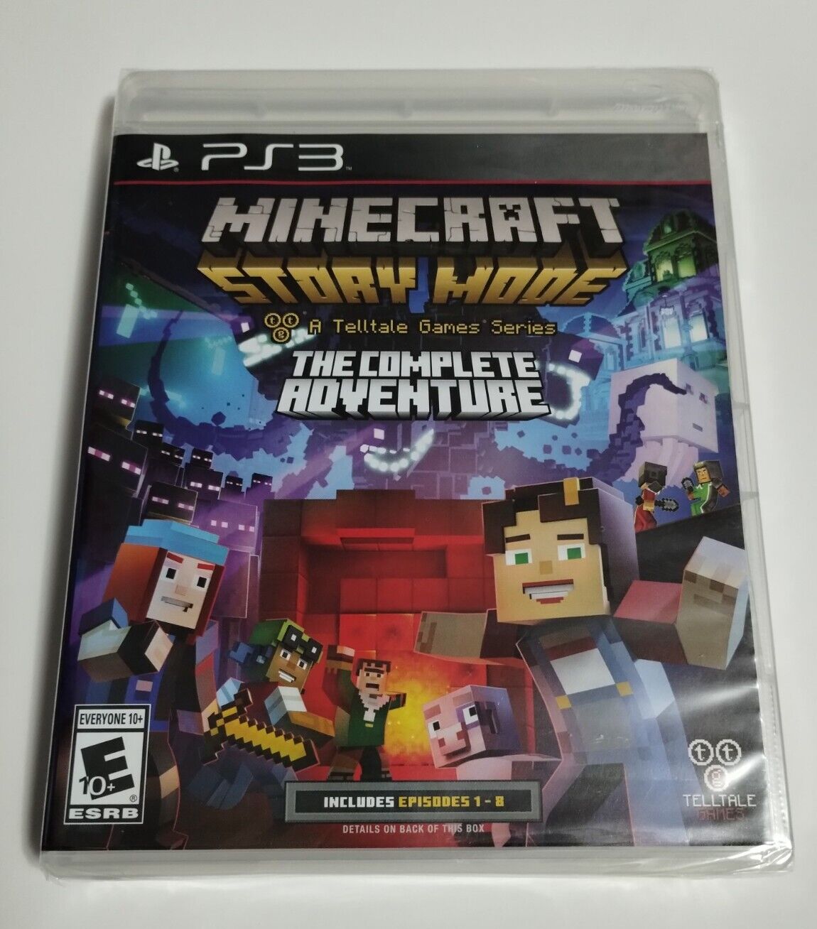  Minecraft: Story Mode- The Complete Adventure - PlayStation 3 :  Video Games