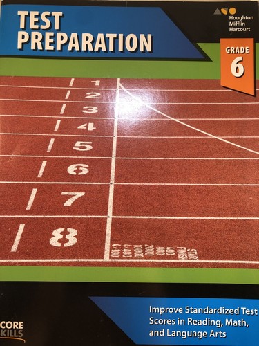 Houghton Mifflin Harcourt: Core Skills Test Preparation Grade 6 - partially used | eBay
