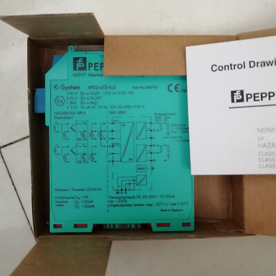 One New Safety barrier For Pepperl+Fuchs KFD2-UT2-Ex2 In Box Free Shipping