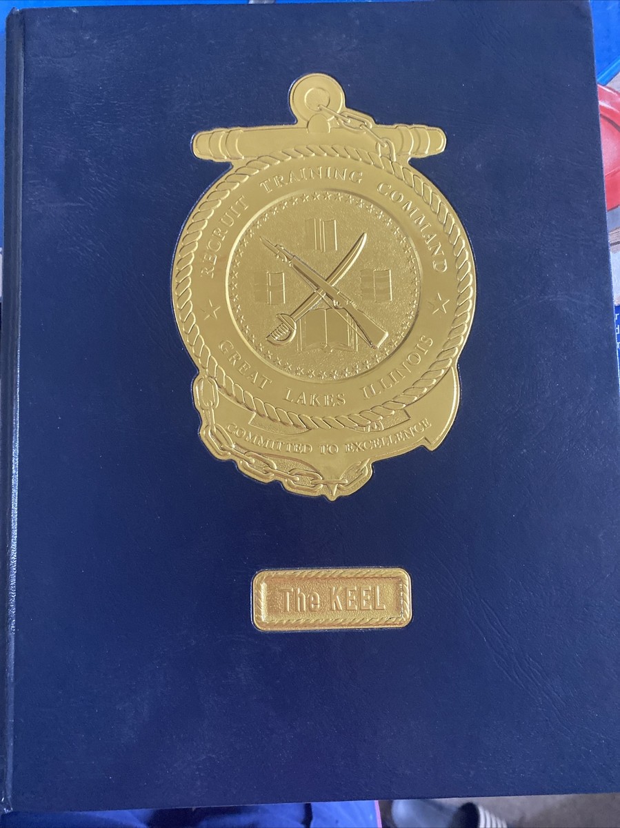 フック 様 thoroughbred navy 1996 The Keel Navy Recruit Training Command Great Lakes IL Book