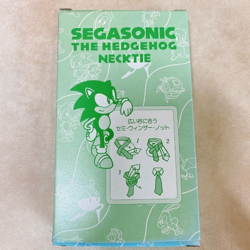 Juego de 6 corbatas de cuello SEGA Sonic the Hedgehog 1994 sin usar de colección limitada Japón rara - Imagen 12 de 18