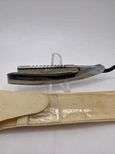 Vintage Spornette Hair Shaper With Stainless Steel Razor Chrome Case