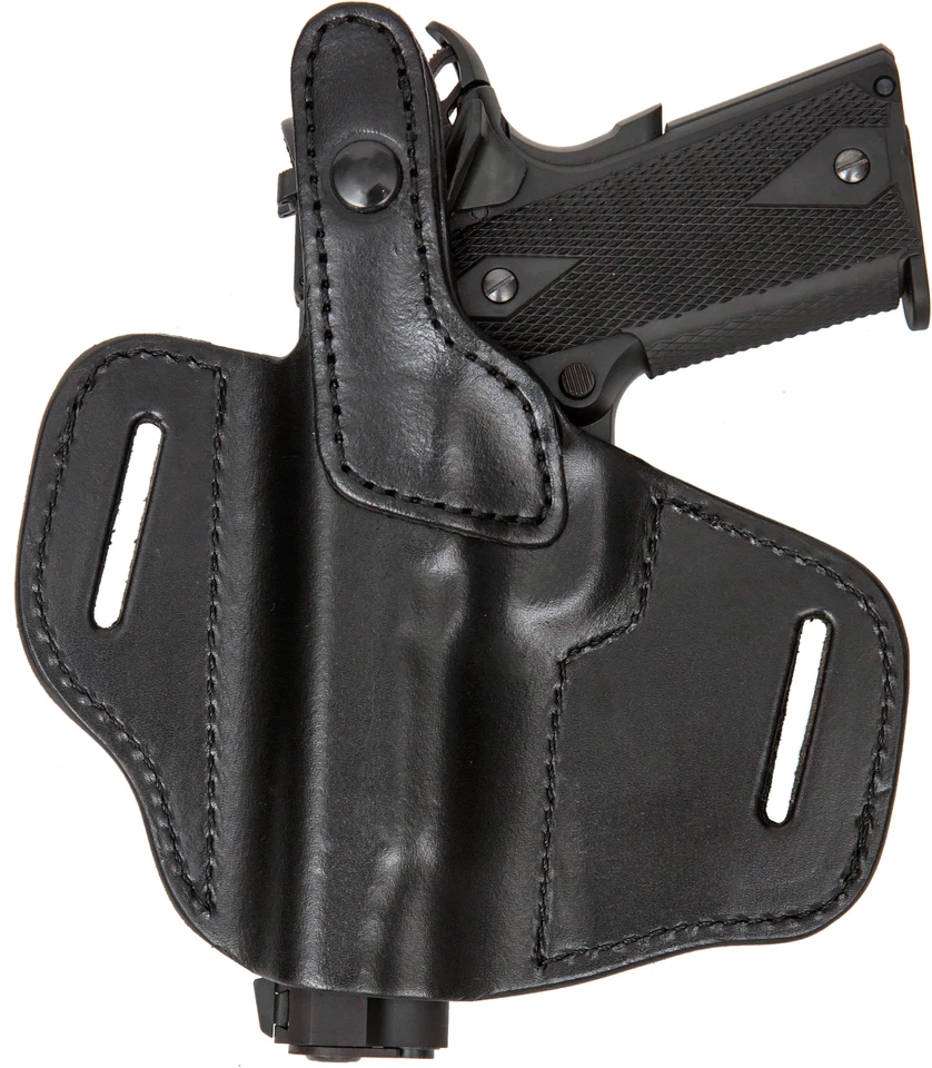 On Duty Conceal RH LH OWB Leather Gun Holster For Taurus PT111 140 145 - Image 3 of 4
