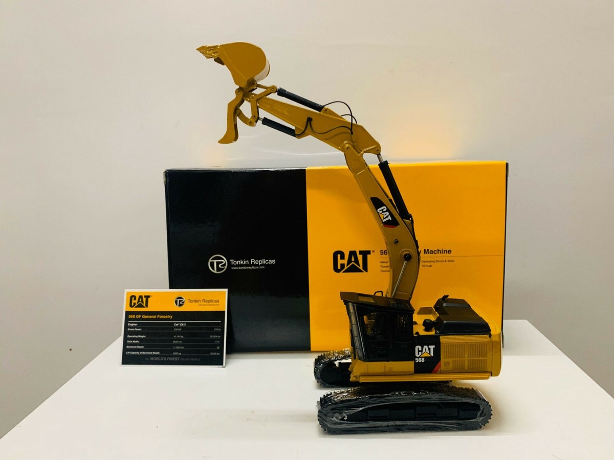 ミニカー CAT 568 1/50 Caterpillar Cat 568-Road Builder Configuration 1/50 Scale