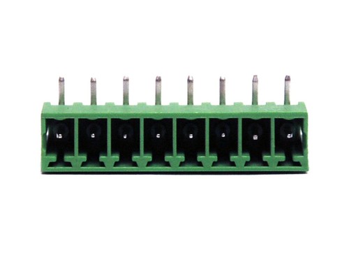 5pc Header Pluggable Terminal Block Socket 8P 8A300V 3.81mm ECH381R-08P Dinkle - Picture 3 of 5