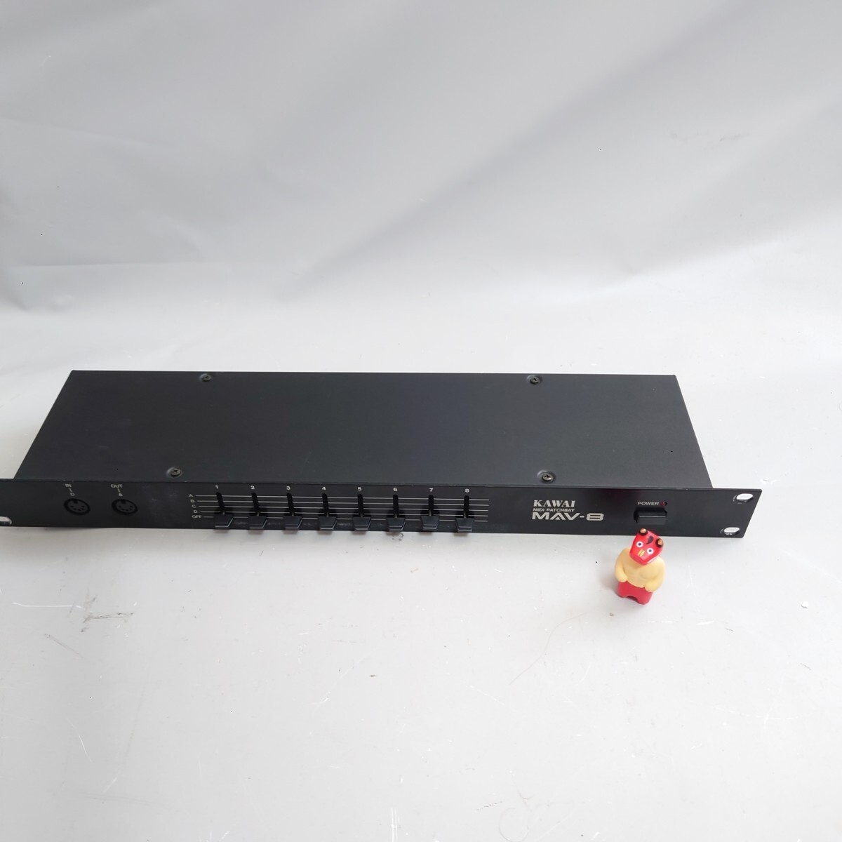 KAWAI カワイ MIDI PATCHBAY パッチベイ マブハチ MAV-8 KAWAI 河合 MAV-8 MIDI PATCHBAY