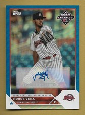 NORGE VERA 2023 TOPPS PRO DEBUT SP AUTOGRAPH AUTO ROOKIE RC #'D /150 MLB
