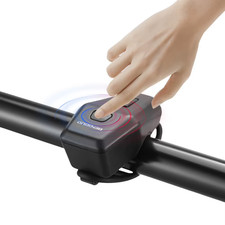 Motorcycle Electric Horn USB Rechargeable Bike Warning Safety Bell Waterproof El