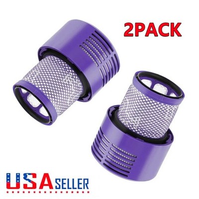 2-Pack HEPA Replacement V10 Filter for Dyson V10 SV12 Part No. 969082-01 Animal