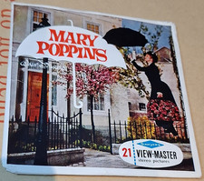 1964 Walt Disney Mary Poppins VIEW-MASTER 3 Reels etc viewmaster B-376-E