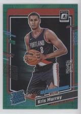 2023 Panini Donruss Optic Rated Rookie Green Hyper Prizm Kris Murray #213 07sf