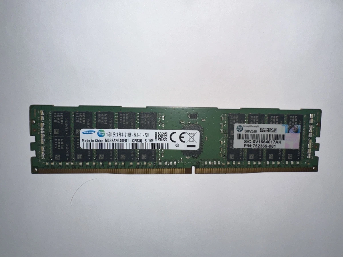 Samsung PC4-17000 (DDR4-2133) Bus Speed Computer RAM 16 GB Total