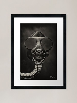 B R E A T H E Gerahmter Kunstdruck Gerahmt Wandbild Poster Leinwanddruck Bild