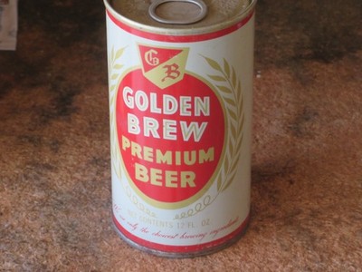 GOLDEN BREW PREMIUM. BEER.  NICE BO. SS TAB BY GENERAL