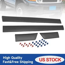 Fit 2007-2014 Toyota FJ Cruiser Outside Door Molding Driver & Passenger Set of 4